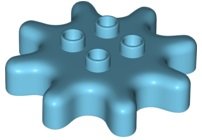 LEGO part Duplo Gear 4 x 4 - 8 Tooth (26832)
