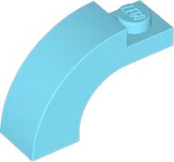 LEGO part Arch 1 x 3 x 1 2/3 Curved Top 5843