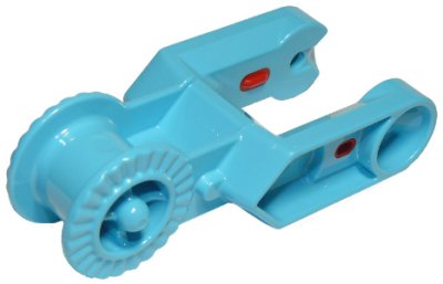 LEGO part Duplo Digger Bucket Arm Double with Locking Ring and Red Gaskets (65082)
