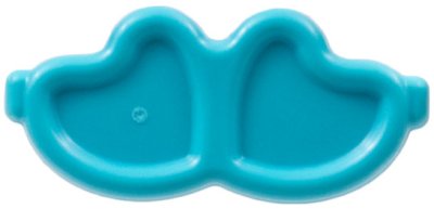 LEGO part Minifigure, Utensil Trolls Glasses, Angled Hearts with Pin (65468f)
