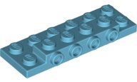 LEGO part Plate, Modified 2 x 6 x 2/3 with 4 Studs on Side (87609)