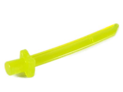 LEGO part Minifigure, Weapon Sword Blade with Bar, Square Crossguard (37341c)