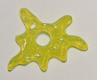 LEGO part Slime, Splat with Hole 65726d