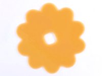 LEGO part Clikits, Icon Accent Rubber Flower 10 Petals 5 3/8 x 5 3/8 46470