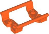 LEGO onderdeel Train, Track Roller Coaster Straight 4L 80562