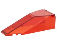 LEGO part Parabrezza 10 x 4 x 2 1/3 Canopy 2507