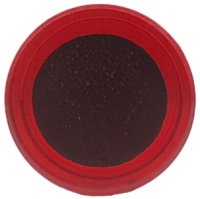 LEGO part Tile, Round 1 x 1 with Large Black Circle Centered Pattern 98138pb369