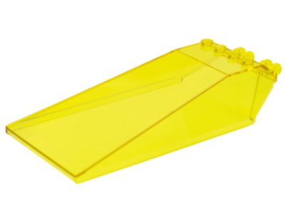 LEGO part Windscreen 12 x 6 x 2 with Locking Dual 2 Fingers Hinge (13252)