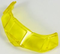 LEGO part Glas für Flugzeugrumpf gekrümmt vorne 6 x 10 Oben mit 5 Fenster Scheiben 18908