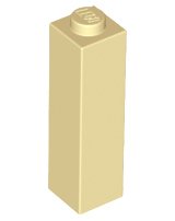 LEGO onderdeel Steen 1 x 1 x 3 (14716)