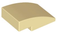 LEGO onderdeel Schuin, Gebogen 3 x 2 24309