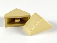 LEGO part Pente 45° 2 x 1 Double avec Barre Interne 3044b