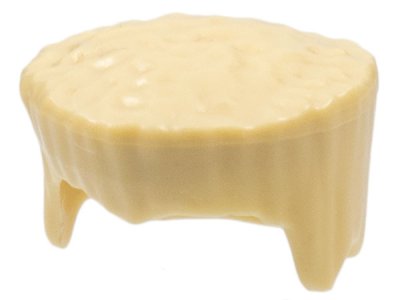 LEGO onderdeel Minifiguur, Haar Plat Bovenstuk met Uitgebreide Zijkanten (30608)
