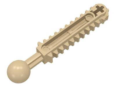 LEGO part Technic Kugelgelenk mit Doppelter Zahnstange (32170)
