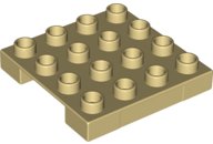 LEGO onderdeel Duplo Loading Pallet 4 x 4 Indented Side (47415)