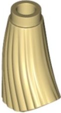 LEGO part Minifigure, Utensil Broom Bristles with Stud Holder (90826)