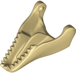 LEGO onderdeel Dinosaur Jaw Lower Tyrannosaurus rex (98057)