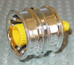 LEGO part Duplo, Toolo Wheel with Action Wheeler Screw (31350c01)