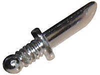 LEGO onderdeel Minifigure, Weapon Knife (44658a)