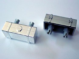 LEGO part Vehicle, Gas Tank 2 x 4 with Two Pins (45408)