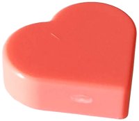 LEGO part Tile, Round 1 x 1 Heart 39739