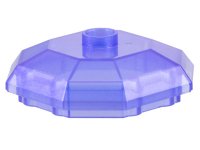 LEGO part Rock 4 x 4 Octagonal, Bottom (Diamond Dress Container Top) 80337