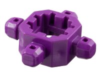 LEGO part Znap Connector 3 x 3 - 4 way B (Beam) 32211