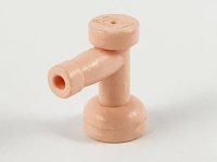 LEGO onderdeel Tap 1 x 1 with Hole in Nozzle End 4599a