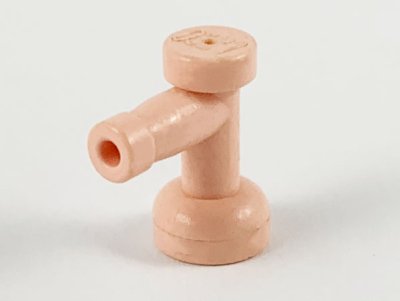 LEGO part Tap 1 x 1 with Hole in Nozzle End (4599a)