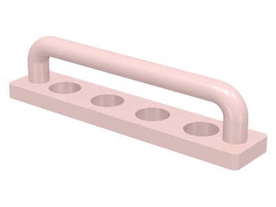 LEGO part Scala Towel Bar 1 x 5 (6969)