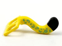 LEGO part Minifigure Costume Tail Cat with Black Tip and Medium Azure Rosettes Pattern 15504pb05