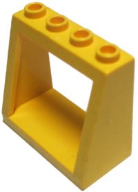 LEGO part Windscreen 2 x 4 x 3 Frame - Hollow Studs 2352b