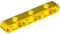 LEGO part Technic, Viga Modificada Orificios Perpendiculares Gruesa 1 x 7 (2391)