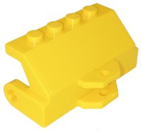 LEGO onderdeel Vehicle, Brush Holder for Street Sweeper with Tow Ball Socket 2578a