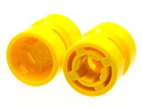 LEGO part Wheel  8mm D. x 9mm for Slicks, Hole Notched for Wheels Holder Pin 30027b