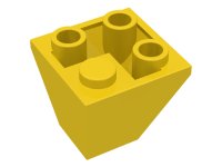 LEGO part Slope, Inverted 45 2 x 2 Double Convex 3676