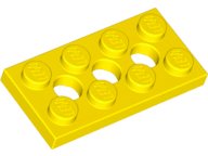 LEGO part Technic, Plate 2 x 4 with 3 Holes 3709