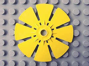 LEGO part Duplo Propeller Rotor 8 Blade Fan 6 x 6 (Windmill) (3965)