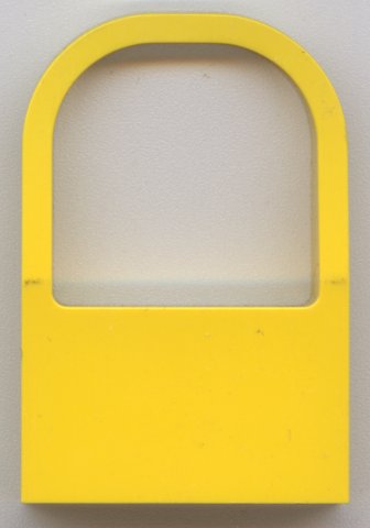 LEGO part Fabuland Window 1 x 4 x 5 with Curved Top (4463)