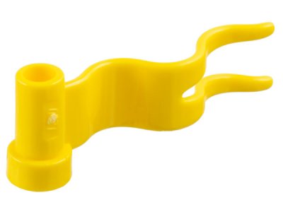 LEGO part Flag 4 x 1 Wave Left (4495a)