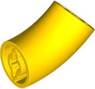 LEGO onderdeel Brick, Round 2 x 2 D. 45 degrees Elbow (27.7mm Standing Height) 5489