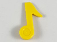 LEGO onderdeel Minifigure, Utensil Trolls Eighth Note (Quaver) 65468c