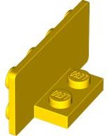 LEGO part Bracket 1 x 2 - 2 x 4 Inverted (7452)