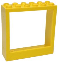 LEGO part Fabuland Door Frame 2 x 6 x 5 x610