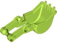 LEGO part Duplo Digger Bucket, Small with Arm - 3 teeth (24876)