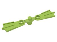 LEGO part Minifigure Calzature Pinne, 2 su Sprue 2599sprue