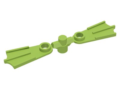 LEGO onderdeel Minifiguur Voetwerk Zwemvliezen, 2 op Spruit (2599sprue)