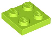LEGO part Platte 2 x 2 (3022)