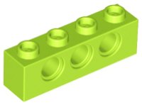 LEGO part Technic, Brick 1 x 4 with Holes 3701