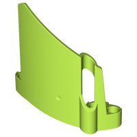 LEGO part Technic, Panel Fairing #22 Large Short, Small Hole, Side A (44352)